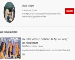 Challan has her own YouTube channel where she uploads makeup tutorial videos.